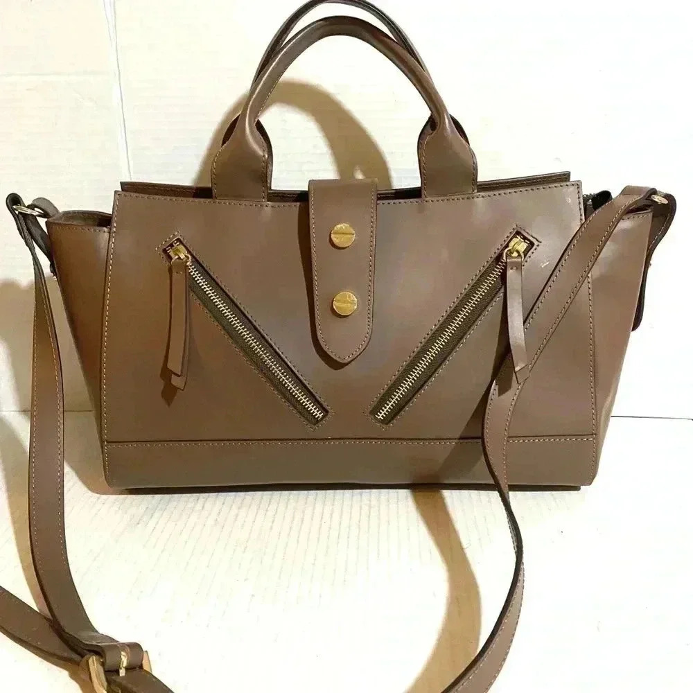 Alberta Di Canio Brown Satchel